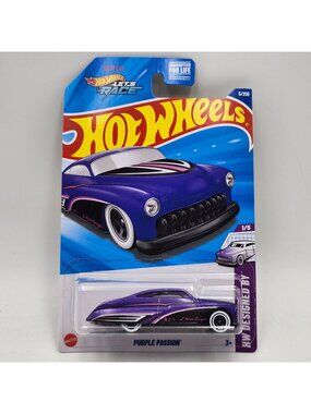 Hot Wheels Purple Passion 2025 HW Designed By 1/5 5/250